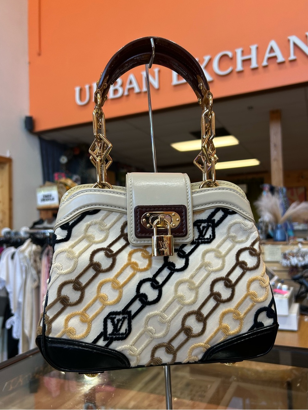 Louis Vuitton LIMITED EDITION Monogram Chain Bag